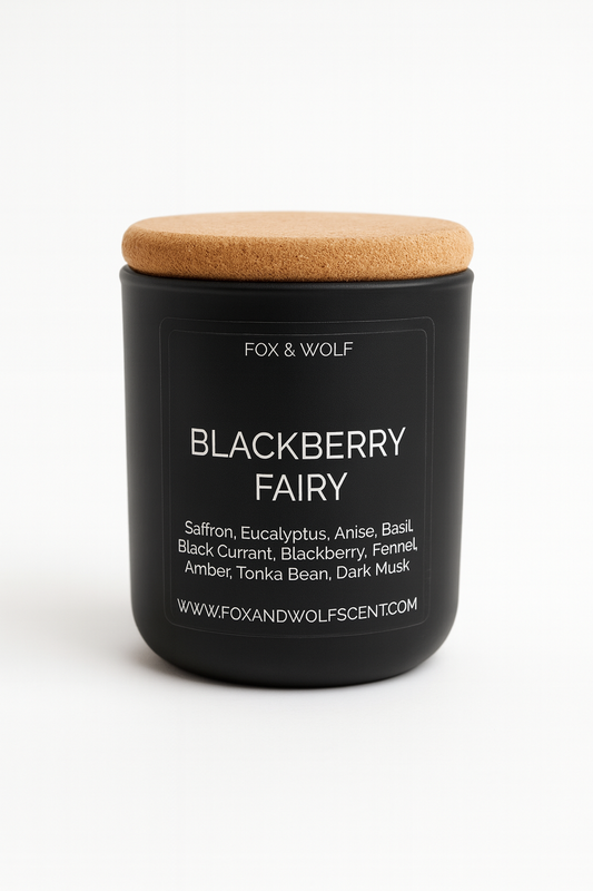 Blackberry Fairy Small Candle