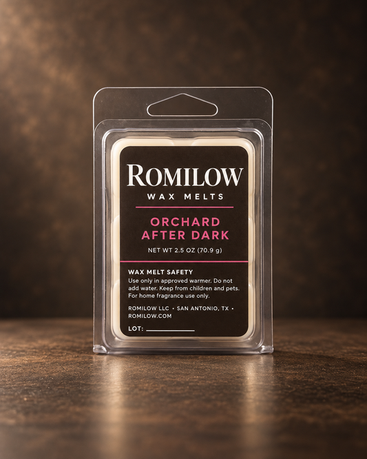Orchard After Dark — Plum, Cherry & Cedar — 2.5 oz Wax Melts