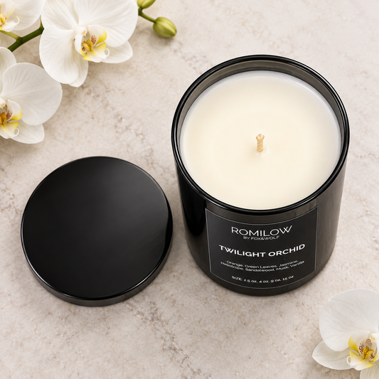 Twilight Orchid — Vanilla Orchid & Sandalwood — 9 oz Scented Candle