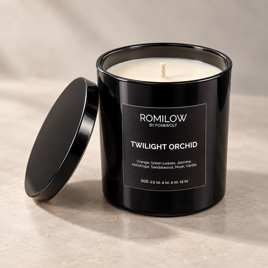 Twilight Orchid — Vanilla Orchid & Sandalwood — 9 oz Scented Candle