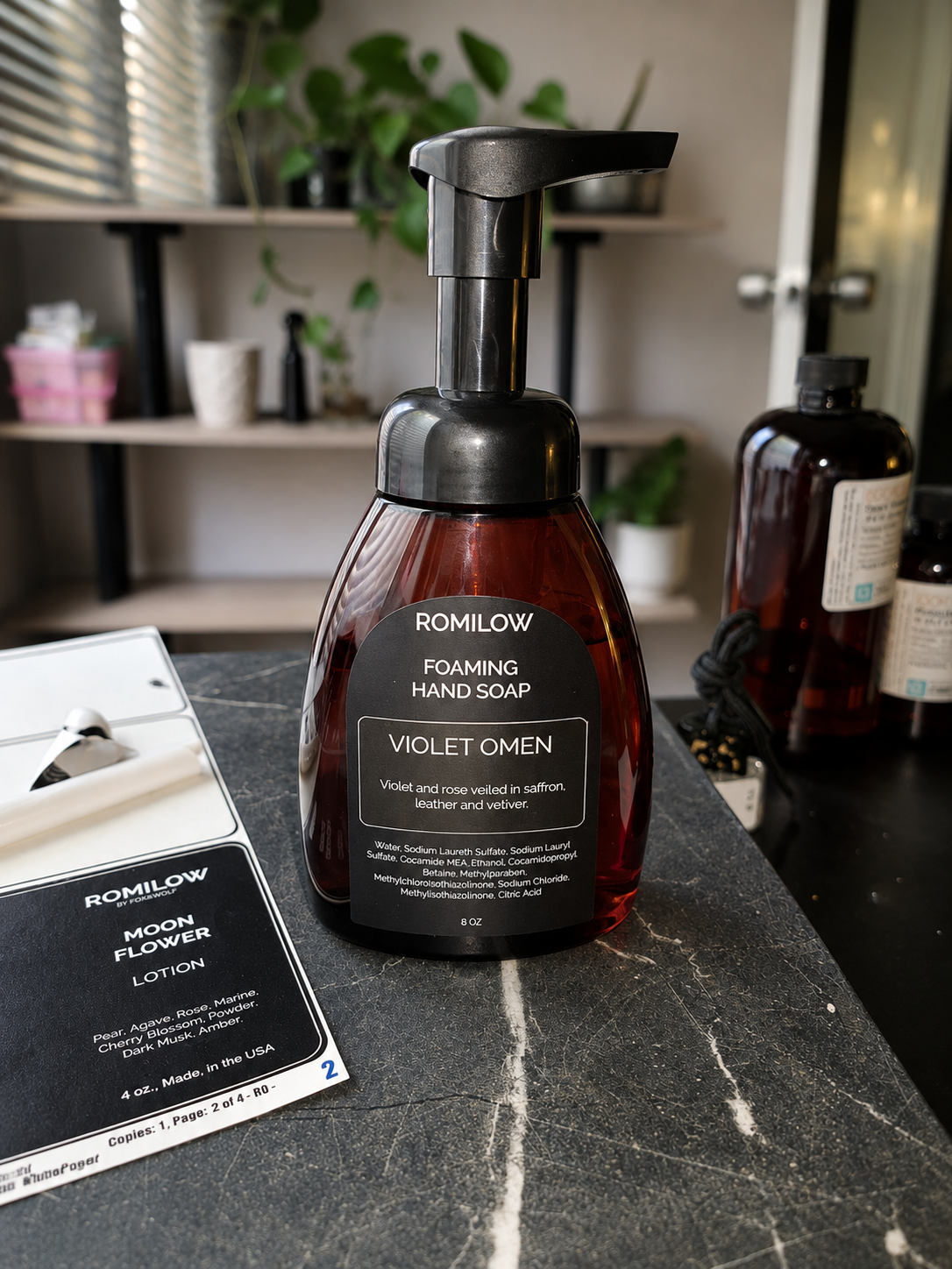 Violet Omen Foaming Hand Soap