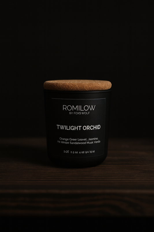 Twilight Orchid Small Candle