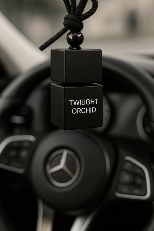 Twilight Orchid Black Car Freshener