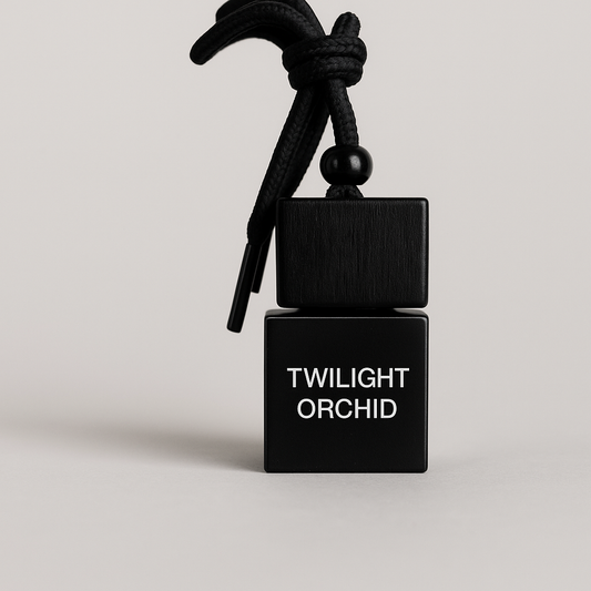 Twilight Orchid Black Car Freshener