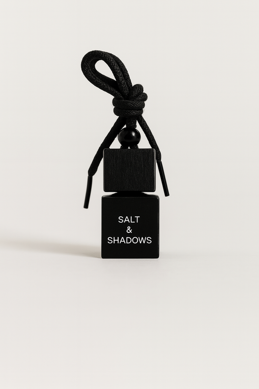 Salt & Shadows Black Car Freshener