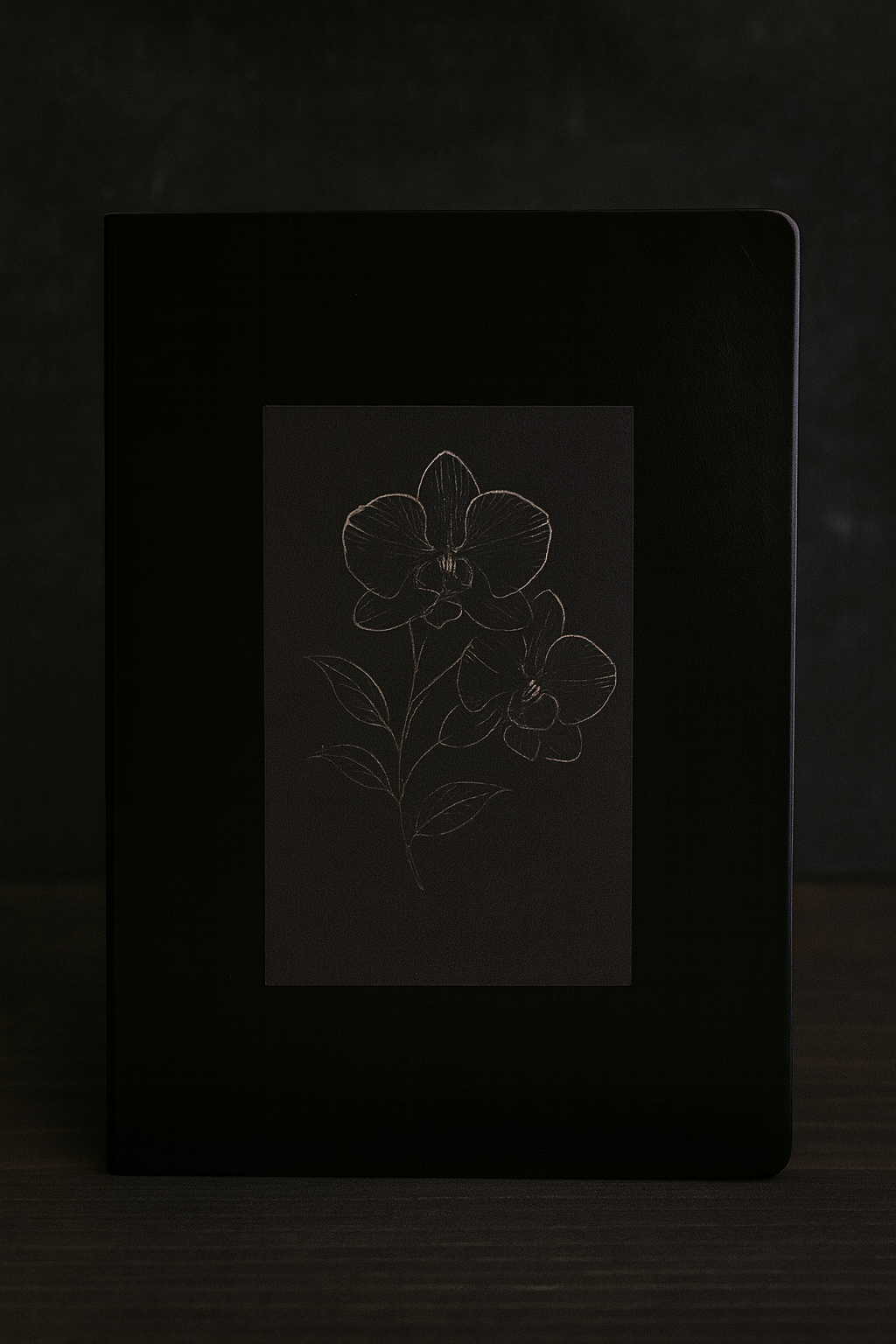 Hardcover Orchid Journal – Lined Pages