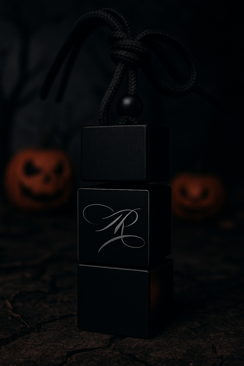 Moonflower Black Car Freshener