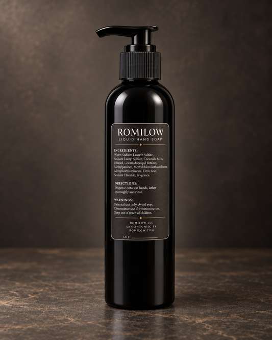 Cowboy — Bergamot, Cedar & Musk — 8 oz Liquid Hand Soap