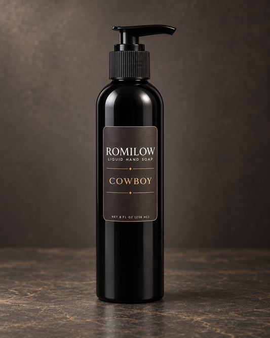 Cowboy — Bergamot, Cedar & Musk — 8 oz Liquid Hand Soap