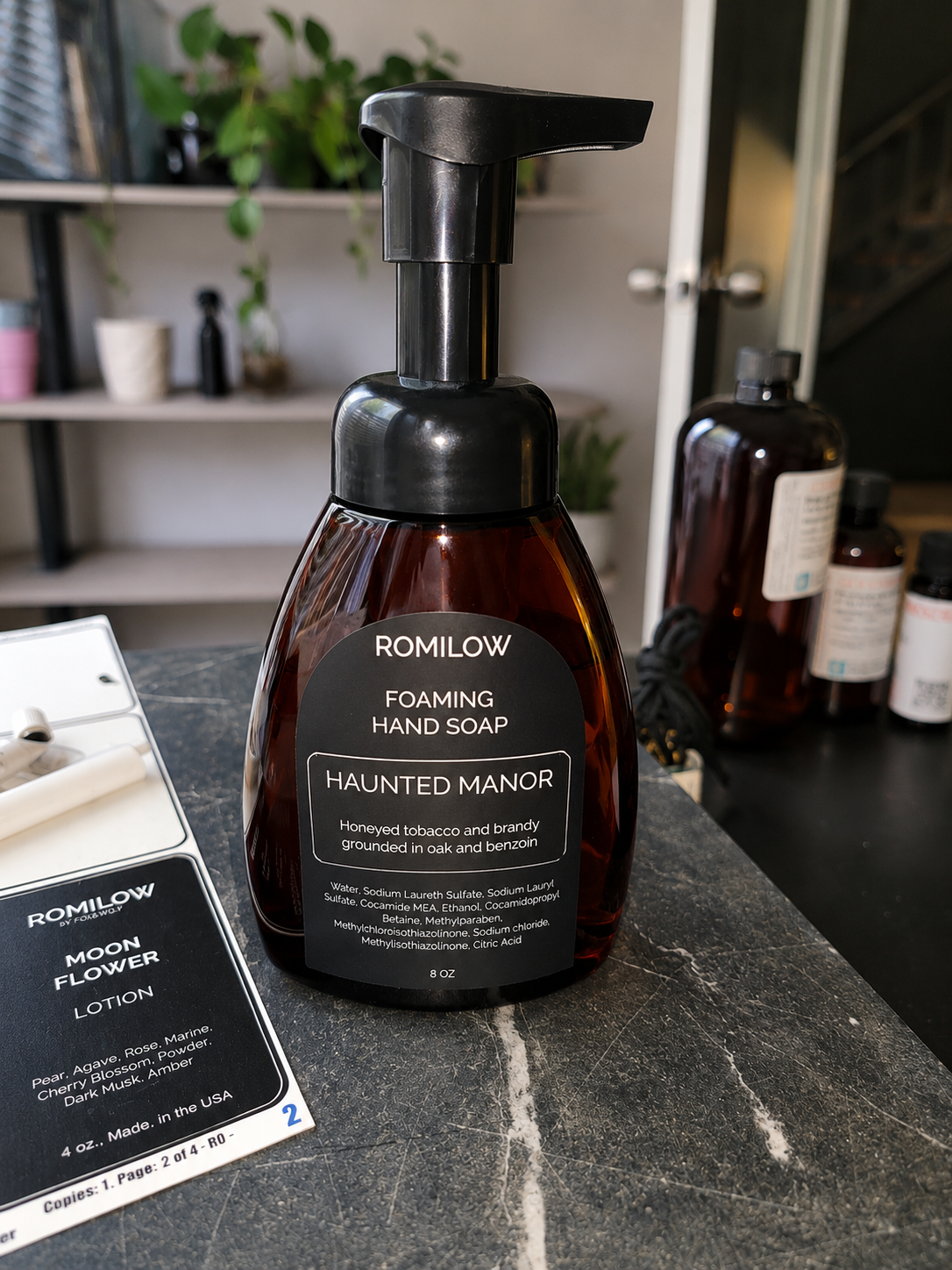 Haunted Manor Foaming Hand Soap