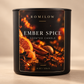 Romilow Ember Spice 8 oz scented candle, product photo 2