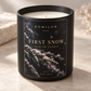 Romilow First Snow 8 oz scented candle, product photo 2