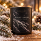 Romilow First Snow 8 oz scented candle, product photo 3