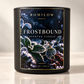 Romilow Frostbound 8 oz scented candle, product photo 1