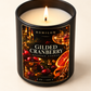 Romilow Gilded Cranberry 8 oz scented candle, product photo 5