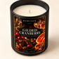 Romilow Gilded Cranberry 8 oz scented candle, product photo 8