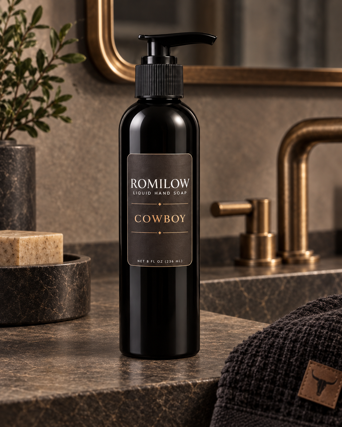 Cowboy — Bergamot, Cedar & Musk — 8 oz Liquid Hand Soap