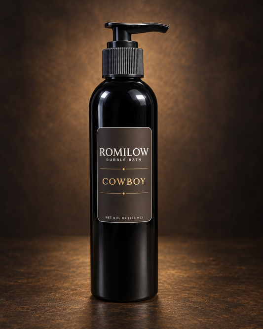 Cowboy — Bergamot, Cedar & Musk — 8 oz Bubble Bath