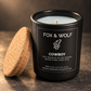 Cowboy — Bergamot, Cedar & Musk — 3 oz Scented Candle — Final Stock