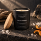 Sea Salt & Amber Scented Candle, 3 oz – Salt & Shadows – Final Stock