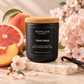 Peach, Cherry Blossom & Vanilla Scented Candle, 3 oz – Temptress – Final Stock