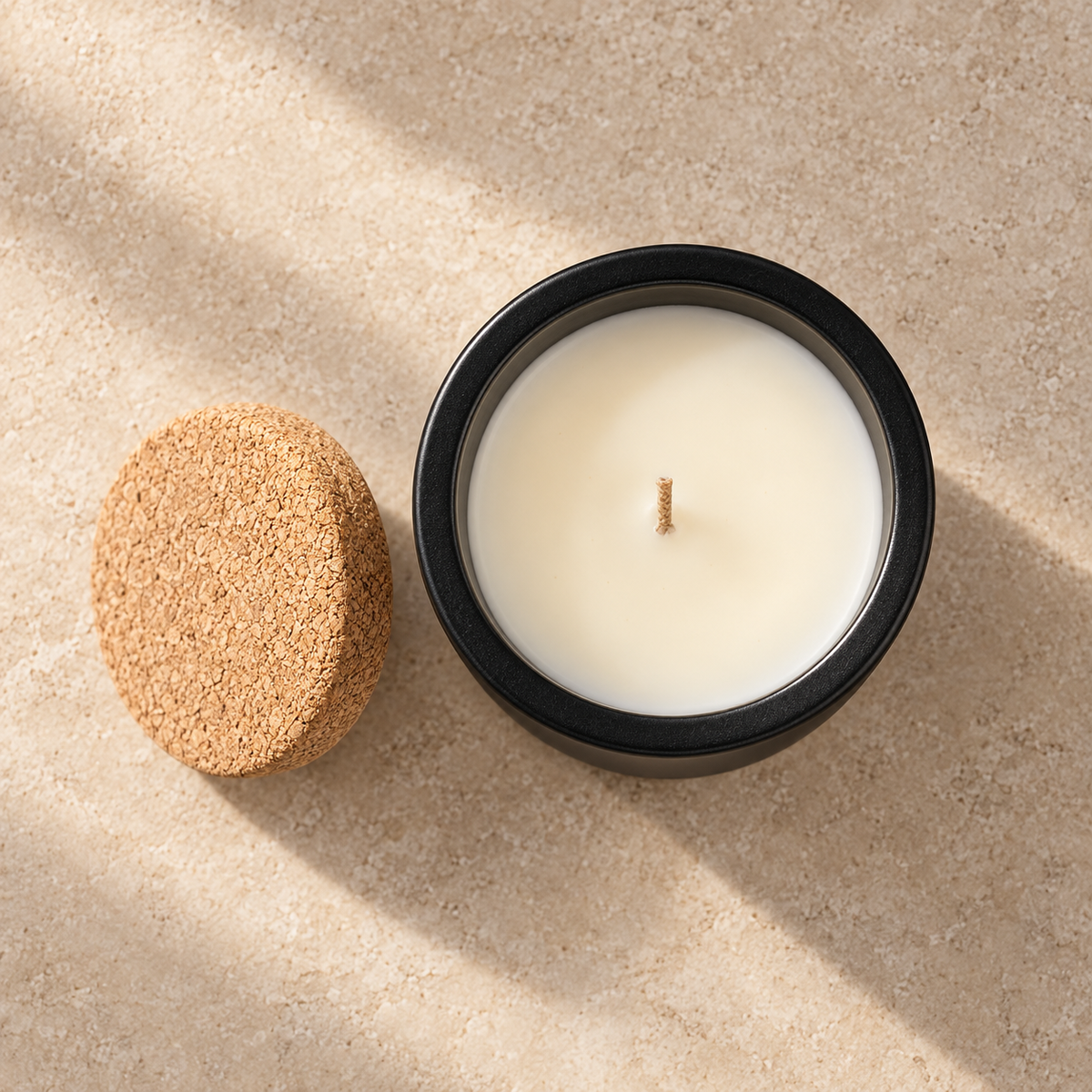 Peach, Cherry Blossom & Vanilla Scented Candle, 3 oz – Temptress – Final Stock
