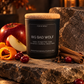 Apple, Cranberry & Spice Scented Candle, 3 oz – Big Bad Wolf – Final Stock