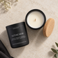 Rose, Leather & Saffron Scented Candle, 3 oz – Gothic Noir – Final Stock