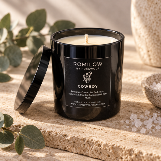 Cowboy — Bergamot, Cedar & Musk — 9 oz Scented Candle