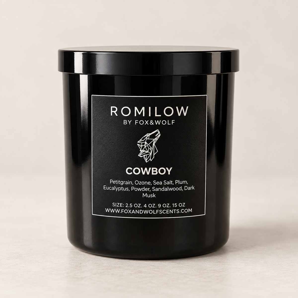 Cowboy — Bergamot, Cedar & Musk — 9 oz Scented Candle
