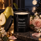 Pear, Cherry Blossom & Amber Scented Candle, 9 oz – Moonflower