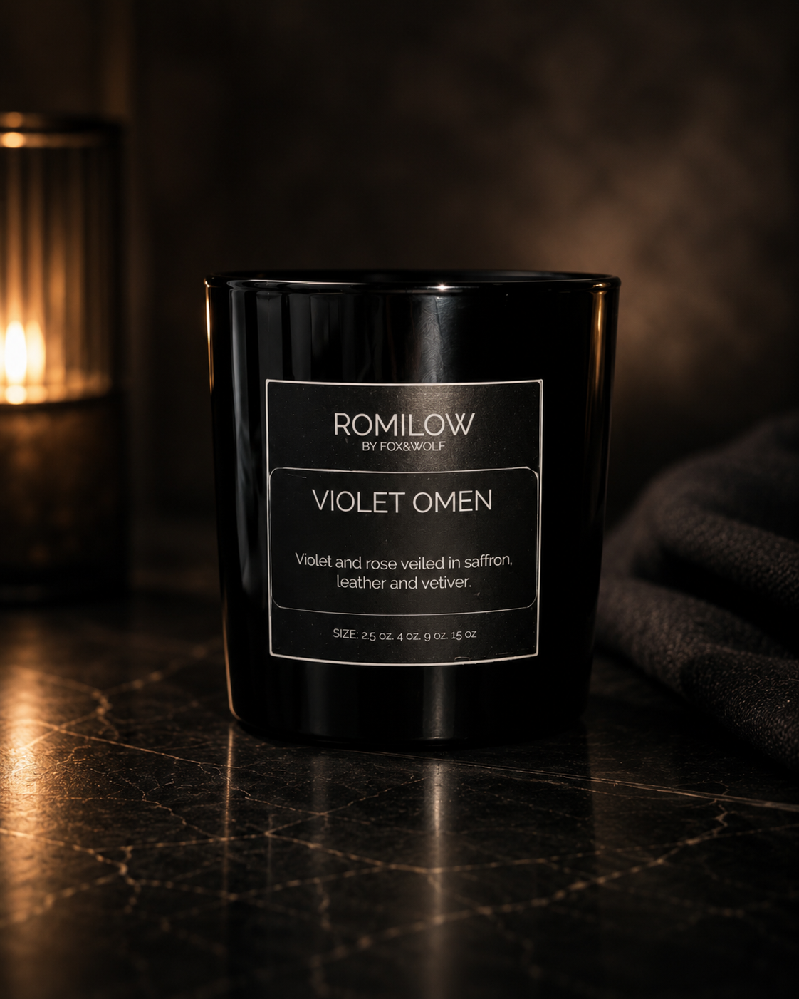 Violet Omen Medium Candle